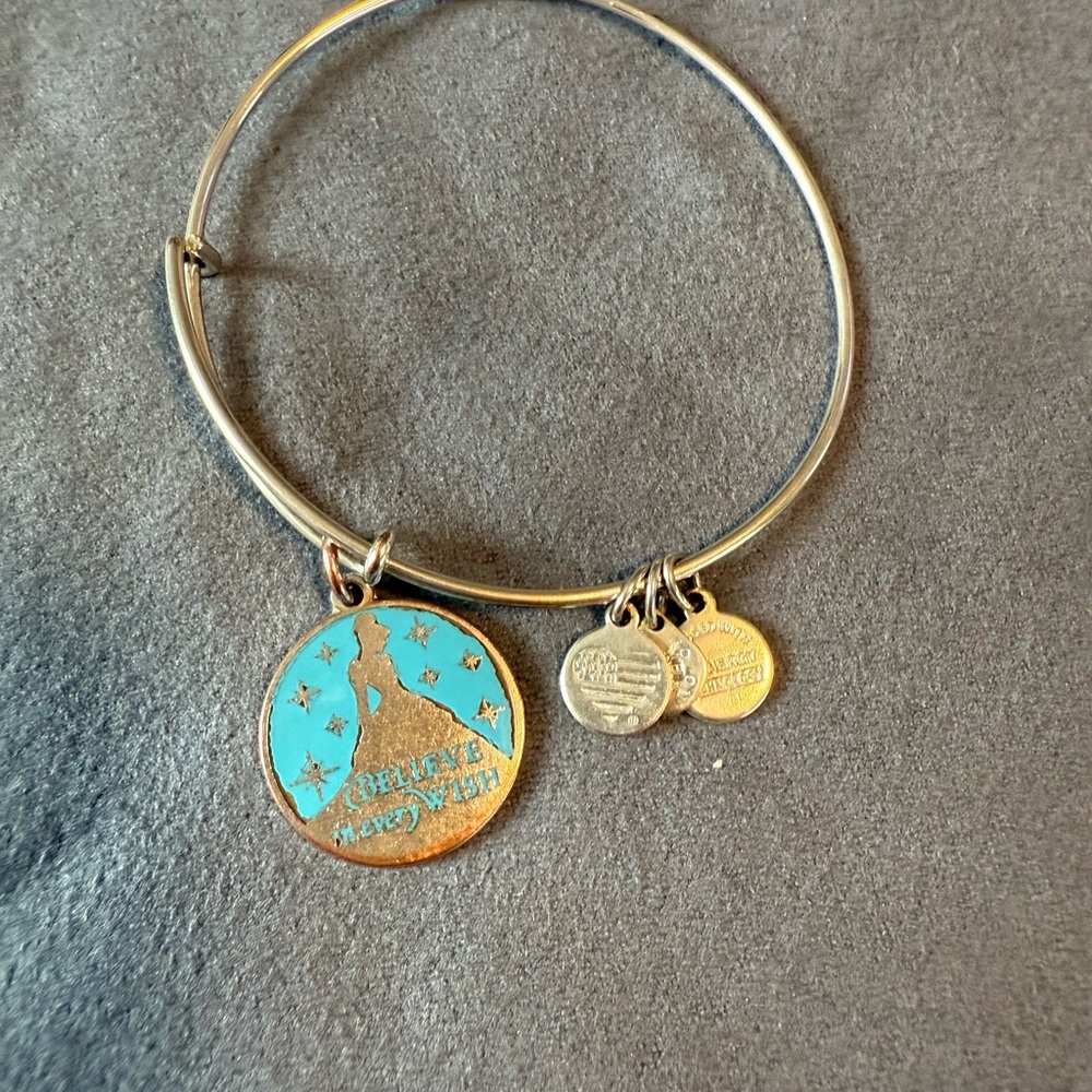 Alex and Ani Cinderella Charm Bangle Bracelet